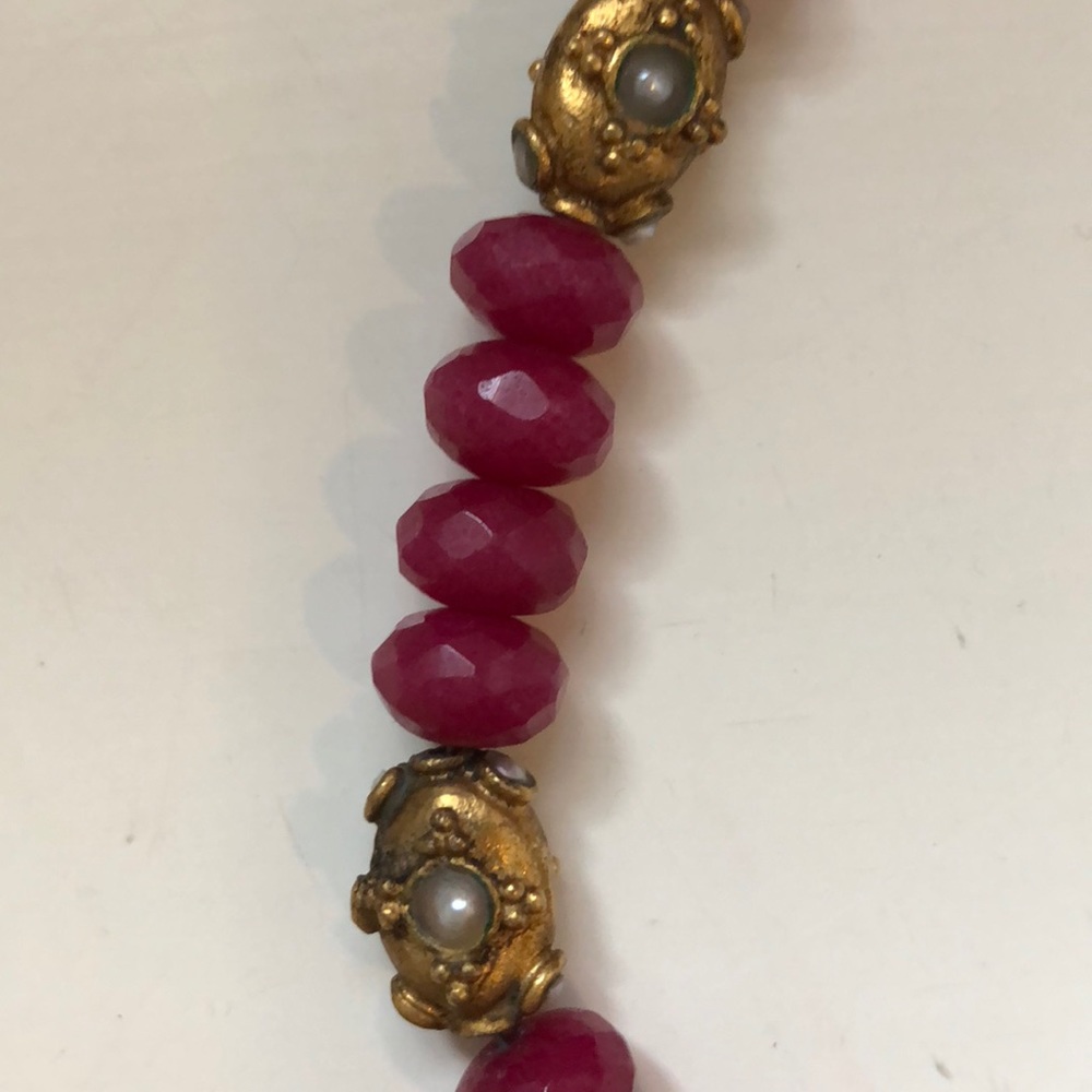 Ruby Rough Cut Necklace - image 7